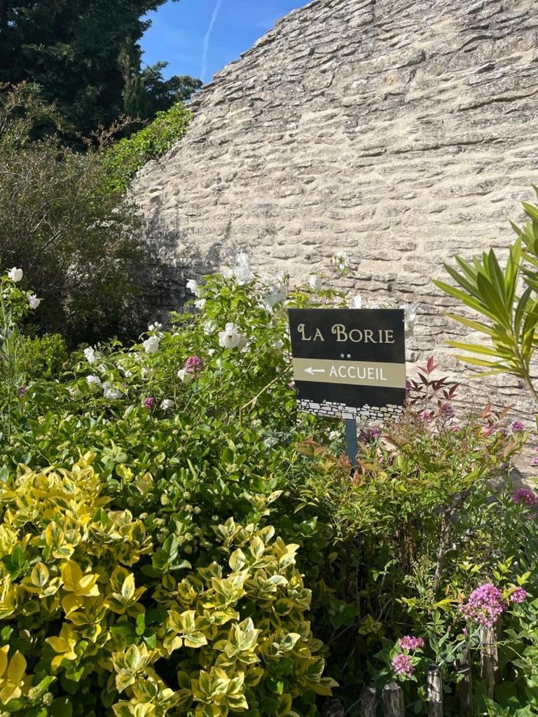 Bed and Breakfast La Borie en Provence Gordes Exterior foto